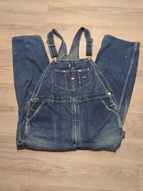 Classic Blue Denim Overalls
